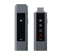 GKYQVE Ranges HDTV Port Extender Transmission Receiver 50M 1080P Stable Interferences Proof Hdtv Extender for Gaming