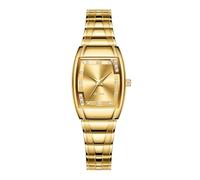 GKYQVE Rectangle Watch Elegant Design Roman Dials Rhinestones Markers Water Resistant 30m for Special Occasions Ladies Watch