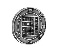GKYQVE Ritual Coin with Sacred Engravings for Meditations, Blessing Amulets & Collector Display Meditations Home Decoration