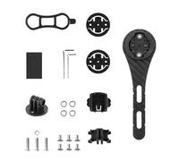 GKYQVE Road Bike Computer Mount Carbon Fibers Odometers Handlebar Holder Extension Mount Cycling Speedometer Cycling Speedometer