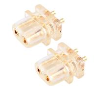 GKYQVE Robusts ABS Qdc/UE18 Female Socket Earphone Port For Headphone Accessories Builts To Last And Environmentally Safe Earphone Socket