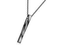 GKYQVE Rustproof Metal Pet Urn Necklace with Modern Locket Design Keepsakes Jewelry for Remember and Friend Lost Cremation Jewelry for