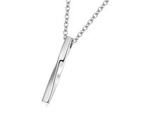 GKYQVE Rustproof Metal Pet Urn Necklace with Modern Locket Design Keepsakes Jewelry for Remember and Friend Lost Cremation Jewelry for