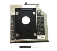 GKYQVE Second 9.5mm Caddys With Screw Driver For T400 T400s T410 T410s T410i T410si Laptop Storage Expansion