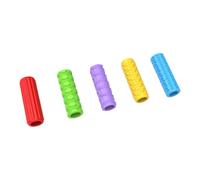 GKYQVE Silicone Pencils Grip for Stress Relief Assorted Designs Ergonomic Comfort AntiSlip Texture Easy Installation Ergonomic Pencils Grip for Kids