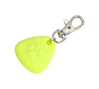 GKYQVE Silicone Triangle LED Glow Pendant for Dog Night Walking with Extended Battery Life and Easy Installation Dog Light Night Light Silicone Pet Anti Lost