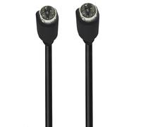 GKYQVE Small Din 5PIN Adapter Cable Excellent Electrical Conductivity 5Pin Male To Male Cable For Media Centers Receiver S Video