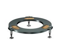 GKYQVE Soundbar Stand, Stainless Steel Holder with Base & Modern for Enhanced Auditory Equipment Stand
