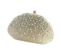 GKYQVE Sparkling Design Prom Bag Wedding Reception Handbag with Chain Strap Evening Purse Fashion Shoulder for Party Evening