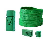 GKYQVE Stretchy Polyester Shoelaces with Fasteners Clasps Elastic Sneakers Shoe Laces 8mm Wide 100cm Long for Adult Teen Kid Elastic Shoe Strings