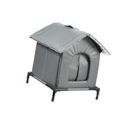 GKYQVE Strong Chewproof Puss Shelter Impermeable Winter Warm Bedding for Wild Cats Capacious Interior Strong Wander Puss Shelter