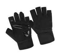 GKYQVE Synthetic Leather Gloves with Not Slip Grip Strong Microfiber for Outdoor Cycling Training and Gym Workouts Protective