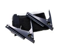 GKYQVE Table Tennis PingPong Net Post Set Folding Pingpong Screw On Clamp Net For Indoor And Outdoor Easy To Set Up Enduring Adjustable Screw Clamps Post Suitable For Indoor Outdoor