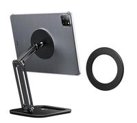 GKYQVE Tablet Stand 360 Degree Rotation Foldable Arm Ergonomic Aluminum Tablet Holder for Study Reading Portable Foldable Phone Stand