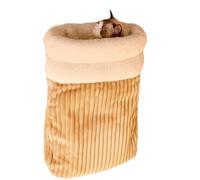 GKYQVE Thick Padded Cats Bed For Cold Weather Plush Liners Sleep Bag For Pet Resting Snuggling Indoor Pet Sleep Bag Rest Comfortable Cats Bed