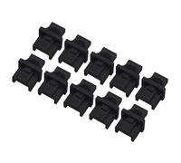 GKYQVE Tool Less Install RJ45 Port Plug Silicone Protector Universally Fit Computer Networking Port Guard Silicone Ethernet Plug Cover