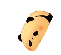 GKYQVE Transportable Rechargeable Silicone Panda Night Slight Touch Transducer Faint Light Eyecare Sixteen Hundred Travel Desk Lamp Night Light