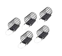 GKYQVE Type Bottom Fishing with Loading Process and Water Condition Adaptability for Effective Trouts Attraction Multi-Directional Fishing Cage with Metal Frame & Floating Positioners for All Water