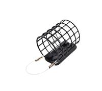 GKYQVE Type Bottom Fishing with Loading Process and Water Condition Adaptability for Effective Trouts Attraction Multi-Directional Fishing Cage with Metal Frame & Floating Positioners for All Water