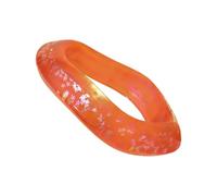 GKYQVE Unique Artistic Resin Bangle Distinctive Irregular Shape Striking Jewelry Stylish Her Unique Design Wrist Accessory