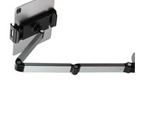 GKYQVE Universals Aluminum Alloy Tablets Phone Holder Featuring 360 Degree Swivels and Height for Multiple Devices Adjustable Stand