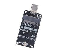 GKYQVE USB 3.1 10Gbps Solid States Disk Adapter NVME TYPE C Risers Board Computer Adapter USB A USB C Solid States Disk Reader