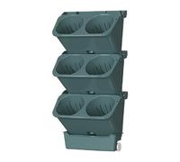 GKYQVE Wall Mounted Auto Watering Planter Durability Flower Pots for Indoor Balcony Gardening with Space Saving Space Saver