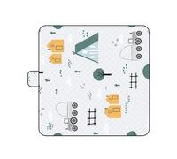 GKYQVE Waterproof Picnics Mats for Various People Sandproof Foldable Portable Outdoor Use for Backyards Decks Slip Proof Outdoor Meal Mats