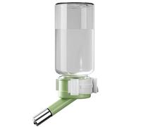 GKYZBB 120ml Hamster Water Bottle,Wall Mounted No Drip Gerbil Water Feeder Dispenser for Hamster Gerbils Mice Degus Lemming Hedgehog Small-Sized Pet (Green, 120ml)