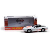 GL 1:18 1988 C4 - White with Orange Stripes - Challenge Race Car 13596 Die-cast Car Model