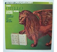 GL 42167 Verdi Otello Roma Opera Tullio Serafin LP
