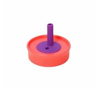 GL-Auking Tumbler Lid Replacement Compatible for Owala Kids Insulation 15oz and 12oz,Removable Tumbler Lid Accessories Compatible with Owala Kids Insulation Stainless Steel Tumbler (Red)