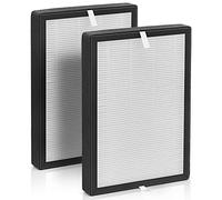 GL-FS32 Replacement Filter Compatible with MOOKA Air Pu-rifier Replacement Filter GL-FS32 and AZEUS & KOIOS GL-FS32 filters for Large Room, 3-IN-1 High-efficiency H13 True HEPA Carbon Filters, 2-Pack