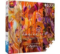 GL IMAGINATION PUZZLE KAROLINA MATYJASZKOWICZ W PTASIM GĄSZCZU TRYPTYK 1000 Good