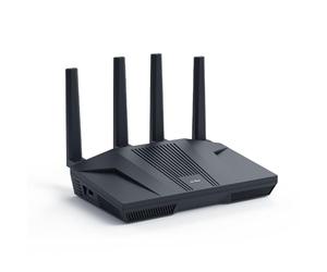 GL.iNet GL-MT6000(Flint 2) WiFi 6 Router, High-Speed 5GHz Gaming WiFi Router for Wireless Internet, Long range, 2 x 2.5G VPN Routers for Fibre Optic Modem, Computer Routers, Home Streaming & Business