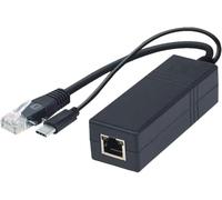 Gigabit PoE Splitter with Type-C 5V/2.5A Output -No Extra Adapter to Save Power Outlets & Wires- Ideal for HomeLab