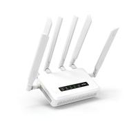GL.iNet GL-X3000 (Spitz AX) 5G Router with Sim Slot for Modem, Cellular Gateway VPN Router, Wi-Fi 6 Wireless SIm Card Routers, Multi-WAN, Detachable Antennas, Access Point, Dual-SIM, Secure Internet