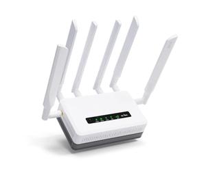 GL.iNet GL-XE3000 (Puli AX) 5G Router with SIM Card Slot, Dual SIM Cellular Router, Wi-Fi 6, 6400mAh Battery, Multi-WAN, VPN, OpenWrt, Secure 5G Routers for Office, Retail, Events, Remote Work