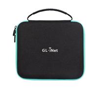 GL.iNet Travel Router Case, Hard EVA Shell, Oxford, Black