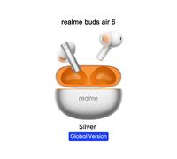 (GL Silver) Global Version realme buds Air 6 TWS Earphone Hi-Res LHDC 5.0 Active Noise