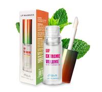 GL-Turelifes Lip Plumper Lip Gloss, Ginger Mint Lip Balm Plumper Lip Extreme Volume, Enhancer Hydrated Lips, Moisturize, Eliminate Dryness Wrinkles Enhances Plump Gloss (Transparent)