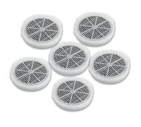GL2103 Filter Replacement Compatible with RIGOGLIOSO, JINPUS, LTLKY, Frida Baby, Meleden,SY900S and More Air Purifiers, 4 Inch 3-in-1 Activated Carbon and True HEPA Filters (6-Pack)