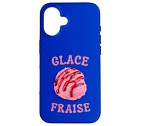 Glace à la Fraise | Dessert Cuisine Chef Humour Pâtisserie Case for iPhone 16