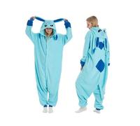 (Glaceon, S size recommended height 145-158cm) Pokémon Greninja Meowth New Leaf Cartoon Anime One-Piece Pajamas Gengar KITTLY Cat KT