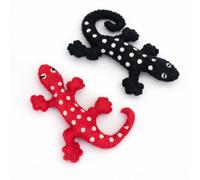 Glaciart One Felt Lizard Cat Toy - 2 Pcs | Soft Fuzzy Enrichment 100% Natural Wool - Interactive Catnip Play Cat Toy Set - Safe for Pets, Non-AZO Colored Dyes