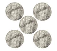 GLACIART ONE Felt Wool Coasters for Drinks - 6Pack | Moisture Absorbent Drink Coasters for Coffee Table, Office or Dining Table | Large Size for Glass, Mug, Cup or Soup Bowl
