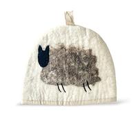 GLACIART ONE Wool Teapot Cozy Kettle Cover | Dome Shaped Large Tea Cosy for Teapot, Kettle or French Press | Handmade & Needle Felted from Natural Wool | Teapot Warmer Up to 2 Hours