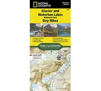 Glacier and Waterton Day Hikes: 1708 (National Geographic Topographic Map Guide)
