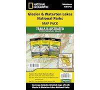 National Geographic – Glacier and Waterton Lakes: Trails Illustrated National Parks