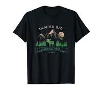 Glacier Bay National Park Alaska Moose Lovers Vintage Look T-Shirt